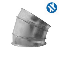 Bogen-GABE-NW180-30°-verzinkt-Segment