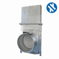 Brandschutzschieber Typ FSWP-SS-650, Edelstahl Brandschutzschieber Typ FSWP-SS-650, Edelstahl