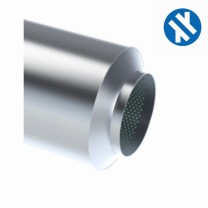 Schalldämpfer-GASI-P-NW250-2,0m-verzinkt