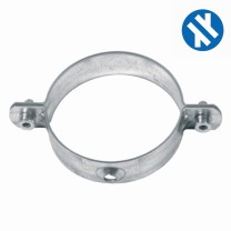 Rohrschelle PISU mit Schrauben verzinkt