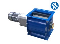 Zellenradschleuse RVA Kategorie 2D ATEX geprüft, RAL5010