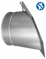 Rückschlagklappe RKL-400 verzinkt Rückschlagklappe RKL-400 verzinkt