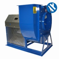 Ventilator JK-K riemengetrieben RAL5010 Ventilator JK-K riemengetrieben RAL5010