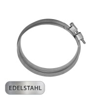 breite Sickenschelle SSTD ohne Dichtung Edelstahl